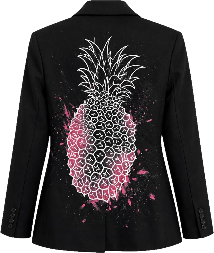 Hand-painted custom jacket — piece 14
