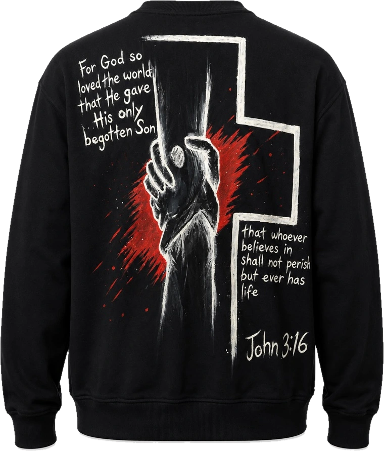 Hand-painted custom jacket — piece 20