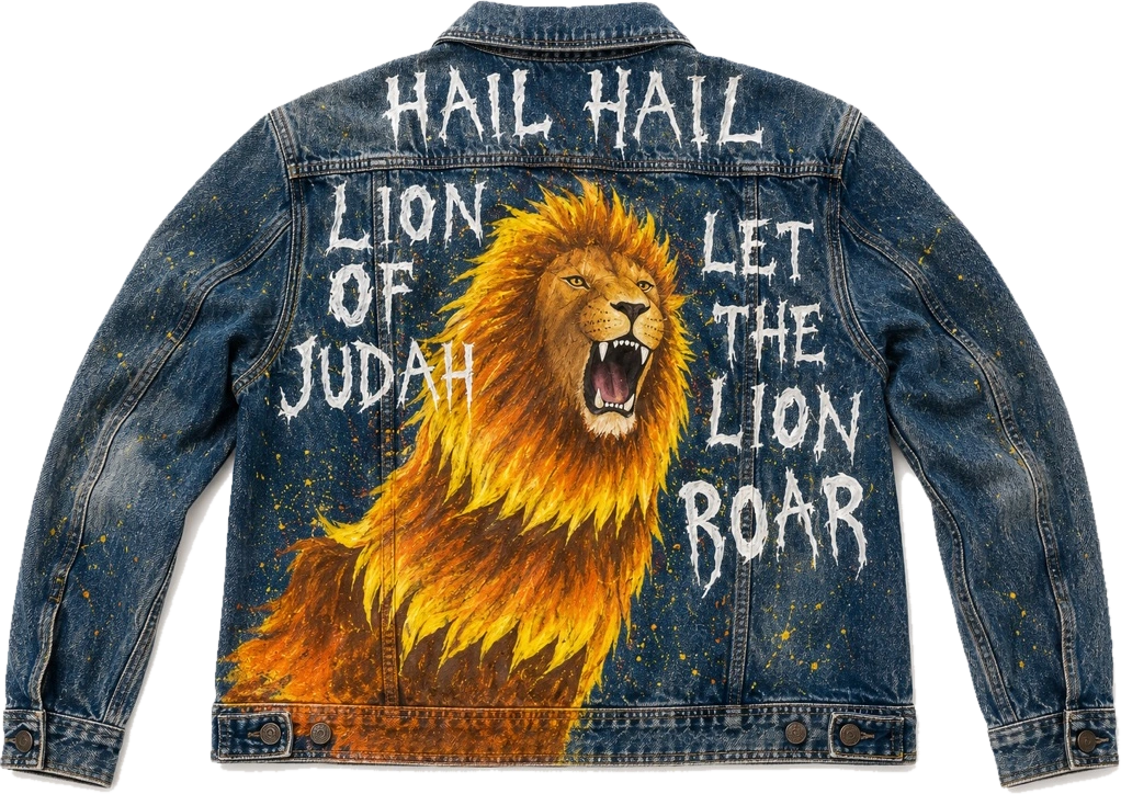 Hand-painted custom jacket — piece 4