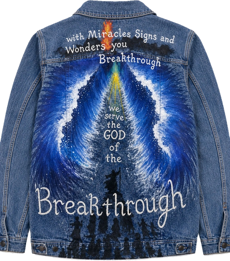Hand-painted custom jacket — piece 5
