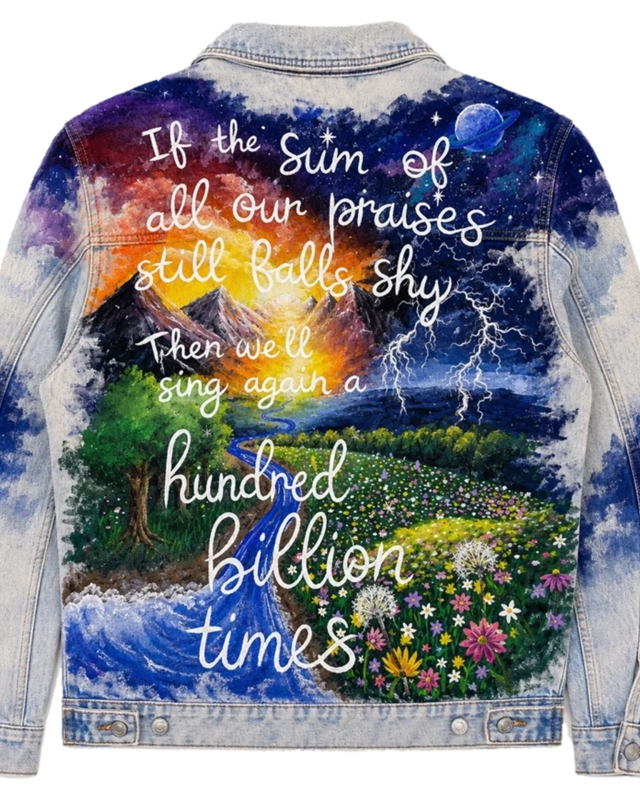 So Will I — hand-painted jacket