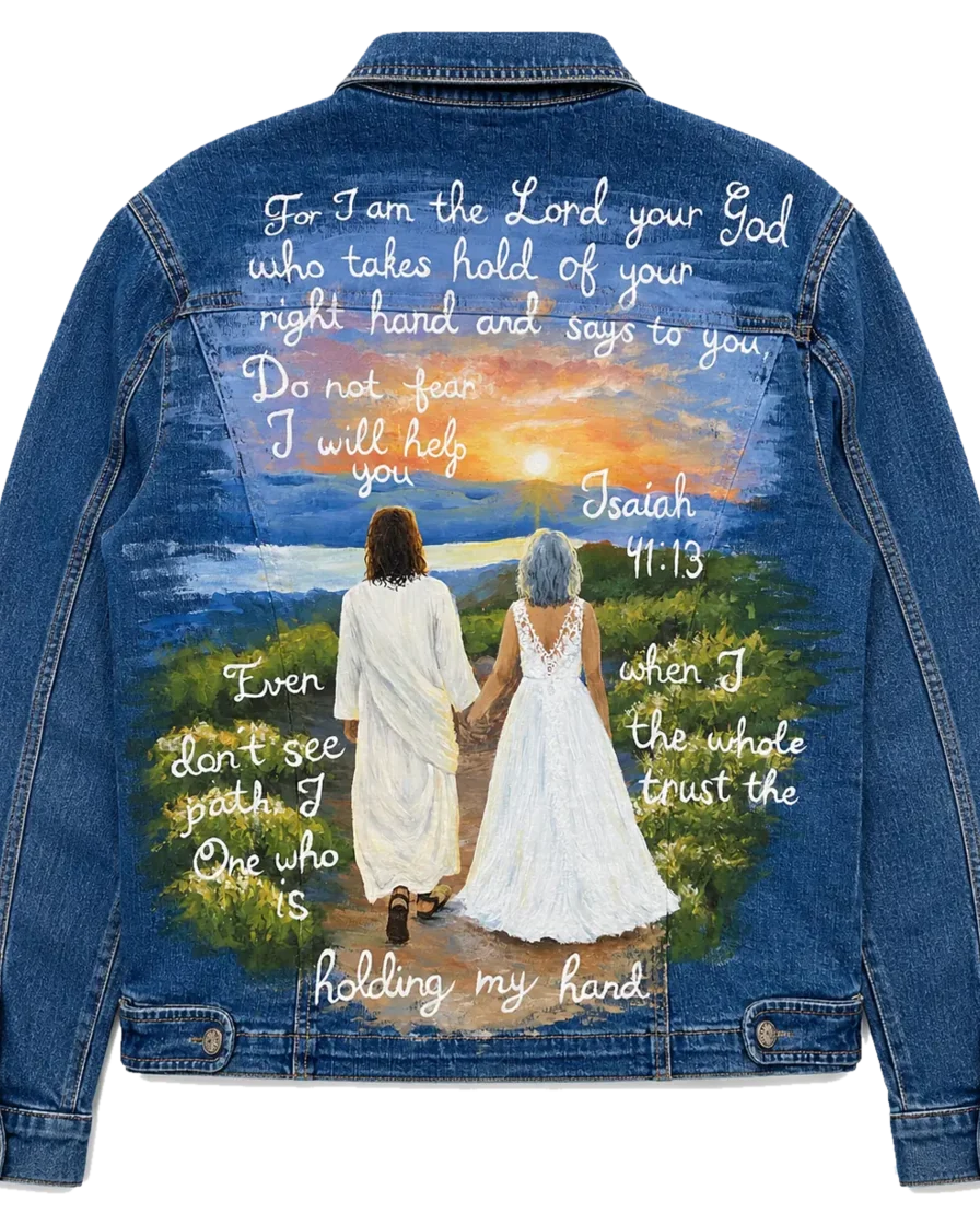 Take Hold — hand-painted jacket