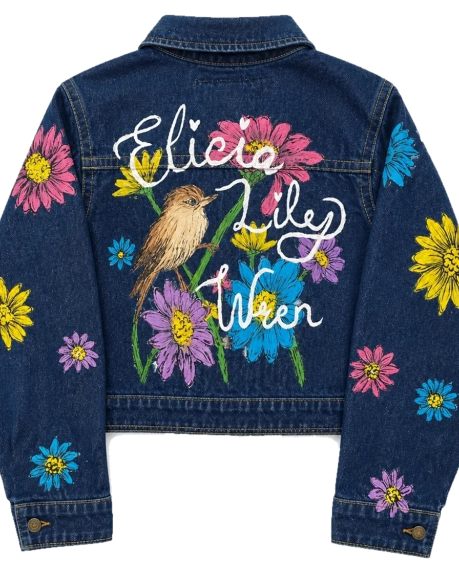 Wren — hand-painted jacket