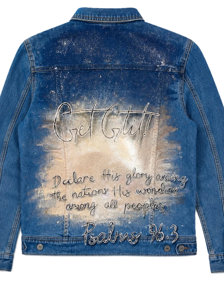 Get Glit — hand-painted jacket